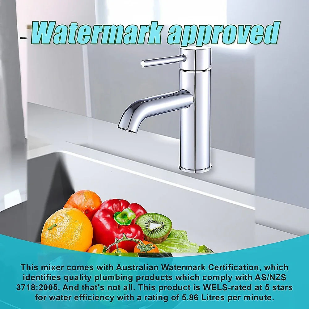 Basin Mixer Tap Faucet -Kitchen Laundry Bathroom Sink - Mekamart Australia