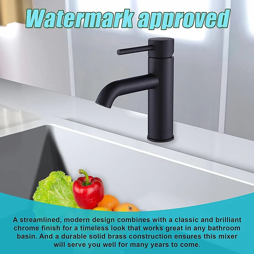 Basin Mixer Tap Faucet -Kitchen Laundry Bathroom Sink - Mekamart Australia