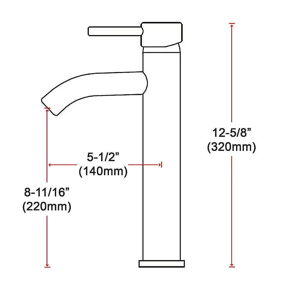 Tall Basin Mixer Tap Faucet -Kitchen Laundry Bathroom Sink - Mekamart Australia