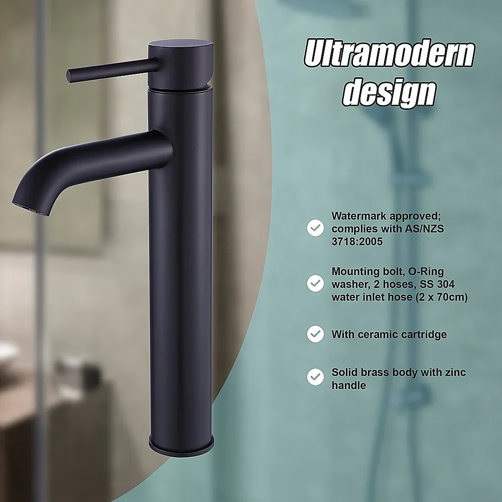 Tall Basin Mixer Tap Faucet -Kitchen Laundry Bathroom Sink - Mekamart Australia