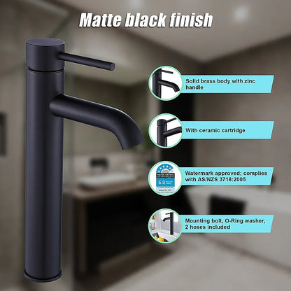 Tall Basin Mixer Tap Faucet -Kitchen Laundry Bathroom Sink - Mekamart Australia