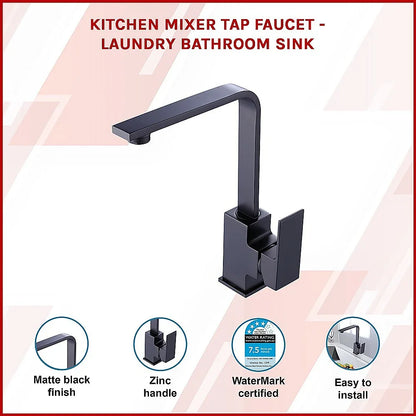 Kitchen Mixer Tap Faucet - Laundry Bathroom Sink - Mekamart Australia