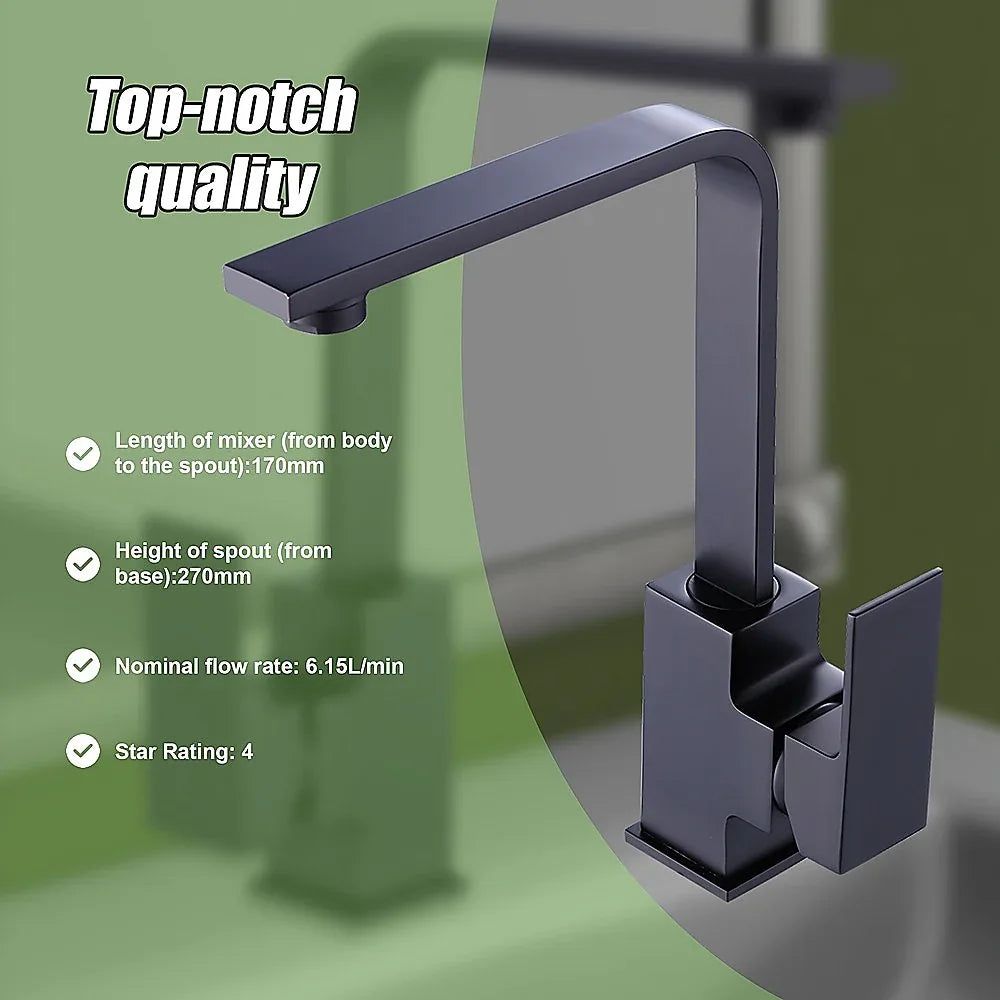 Kitchen Mixer Tap Faucet - Laundry Bathroom Sink - Mekamart Australia
