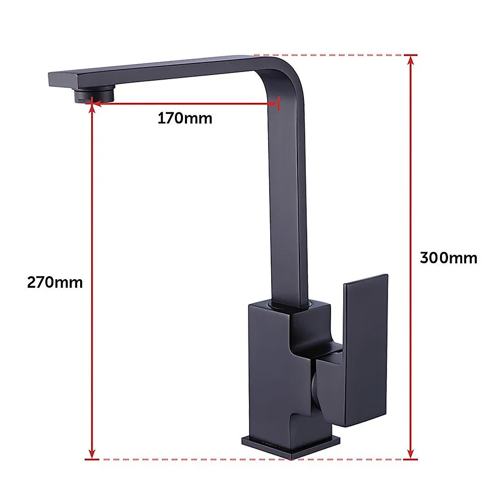 Kitchen Mixer Tap Faucet - Laundry Bathroom Sink - Mekamart Australia