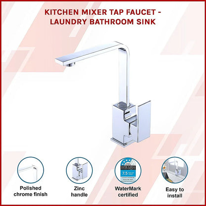 Kitchen Mixer Tap Faucet - Laundry Bathroom Sink - Mekamart Australia