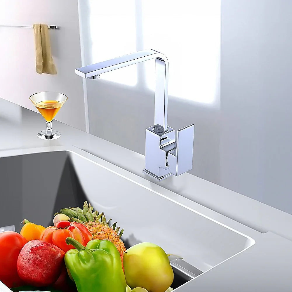 Kitchen Mixer Tap Faucet - Laundry Bathroom Sink - Mekamart Australia