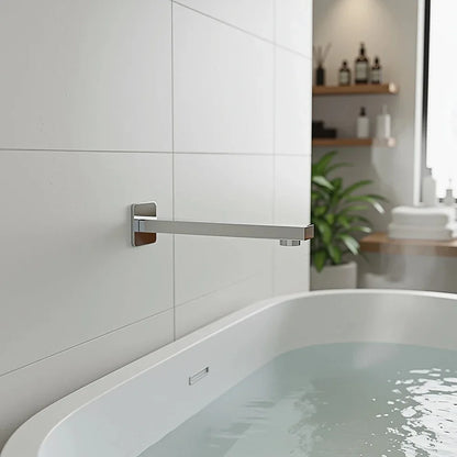 228mm Bath Spout Polished Chrome Finish - Mekamart Australia