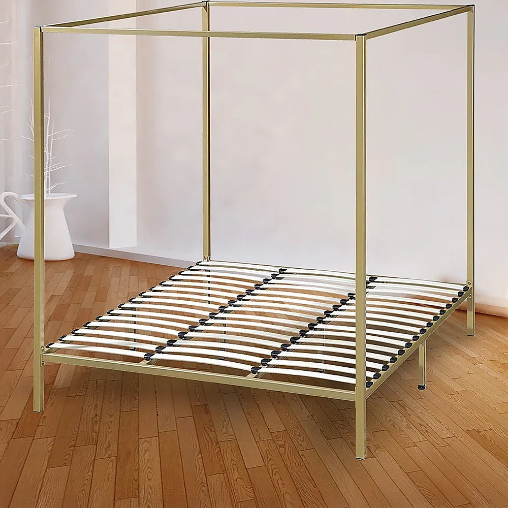 4 Four Poster King Bed Frame - Mekamart Australia