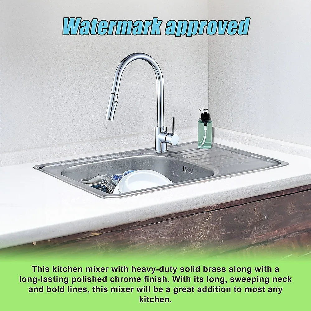 Basin Mixer Tap Faucet -Kitchen Laundry Bathroom Sink - Mekamart Australia