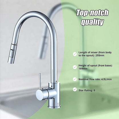 Basin Mixer Tap Faucet -Kitchen Laundry Bathroom Sink - Mekamart Australia
