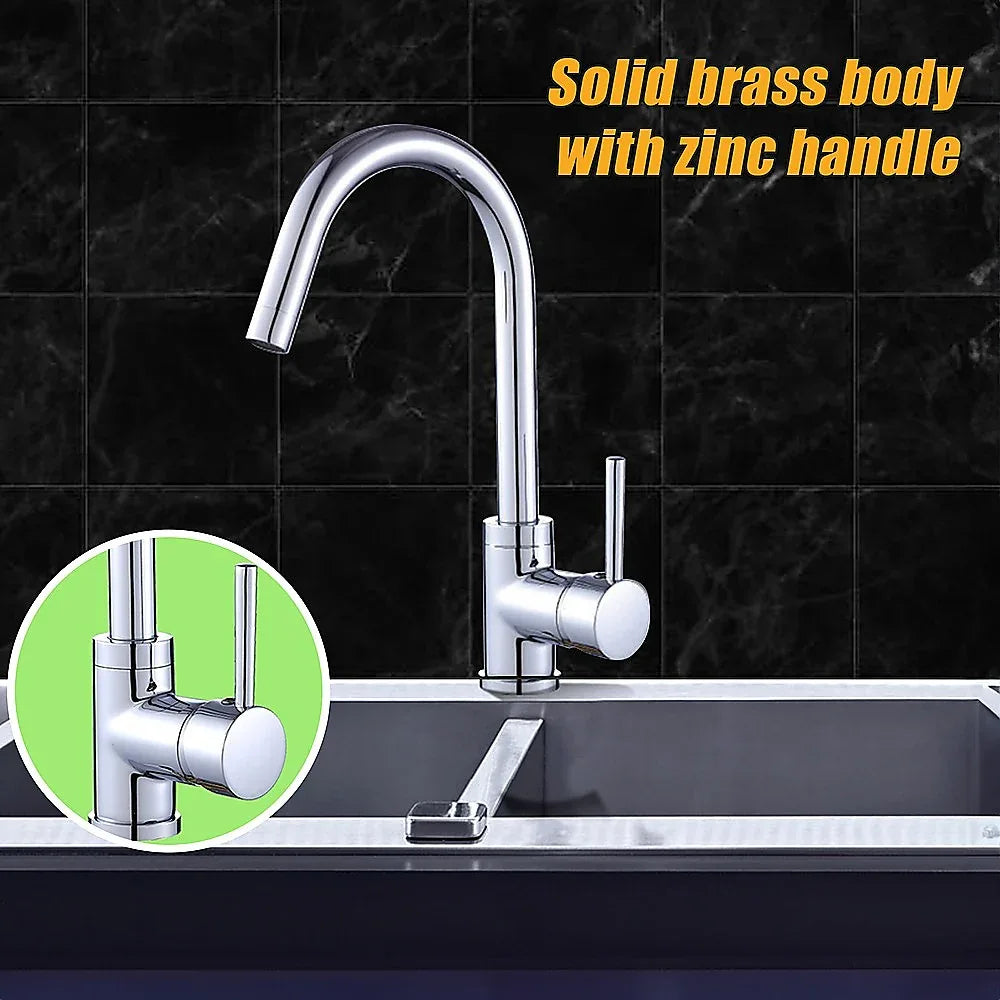 Kitchen Mixer Tap Faucet for Basin Laundry Sink - Mekamart Australia
