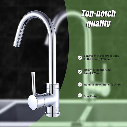 Kitchen Mixer Tap Faucet for Basin Laundry Sink - Mekamart Australia