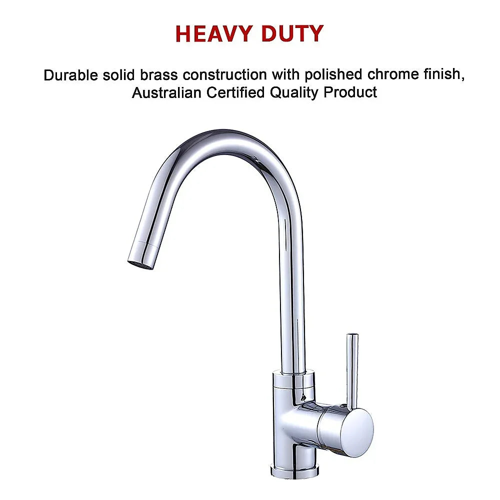 Kitchen Mixer Tap Faucet for Basin Laundry Sink - Mekamart Australia