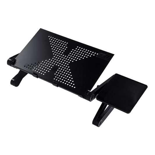 Aluminium Alloy Folding Laptop Stand Desk Table with Mouse Tray