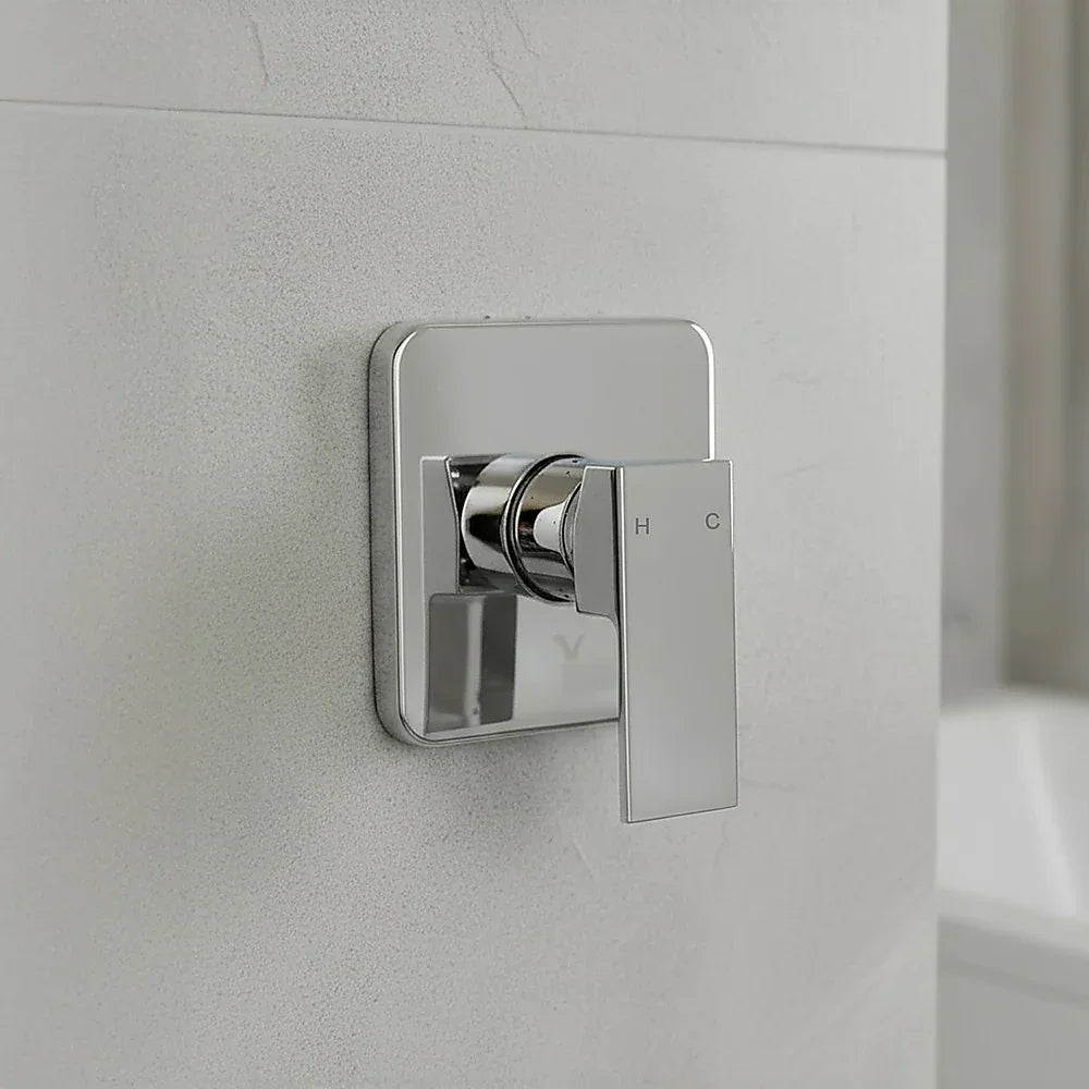 Shower Bath Mixer Tap Bathroom WATERMARK Approved - Chrome - Mekamart Australia