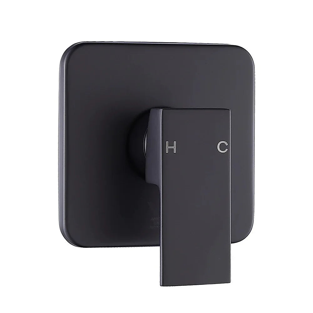 Shower Bath Mixer Tap Bathroom WATERMARK Approved - Electroplated Matte Black - Mekamart Australia