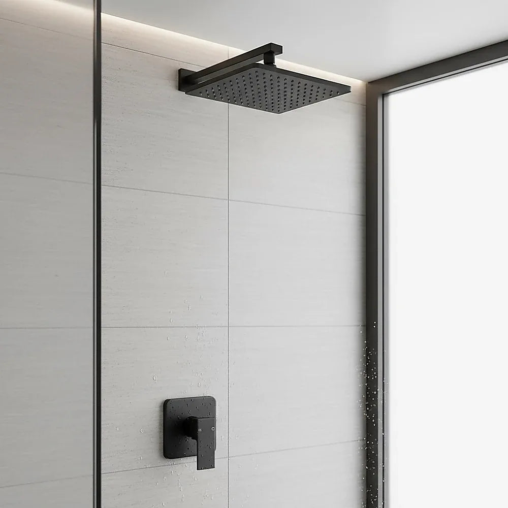 Shower Bath Mixer Tap Bathroom WATERMARK Approved - Electroplated Matte Black - Mekamart Australia