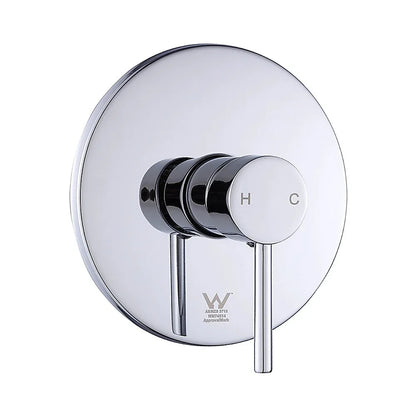 Shower Bath Mixer Tap Bathroom WATERMARK Approved - Chrome - Mekamart Australia