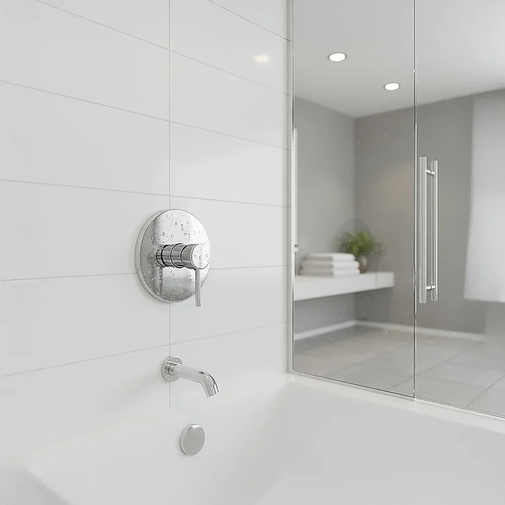 Shower Bath Mixer Tap Bathroom WATERMARK Approved - Chrome - Mekamart Australia