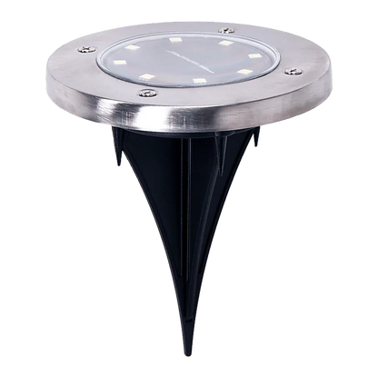 12x Solar Powered LED Buried Inground Recessed Light Garden Outdoor Deck Path - Mekamart Australia
