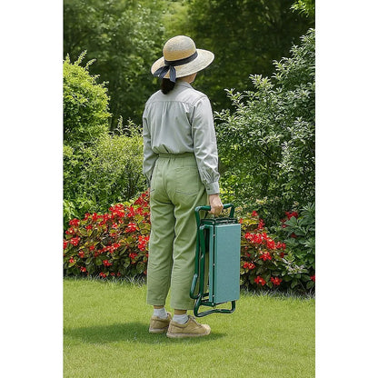 Garden Seat Folding Kneeler Bench Kneeling Soft Eva Pad - Mekamart Australia
