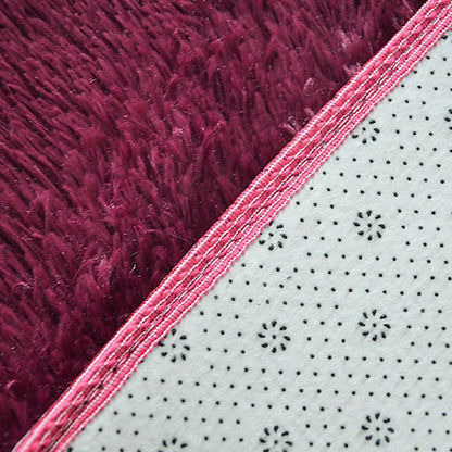 200x140cm Floor Rugs Large Shaggy Rug Area Carpet Bedroom Living Room Mat - Burgundy - Mekamart Australia