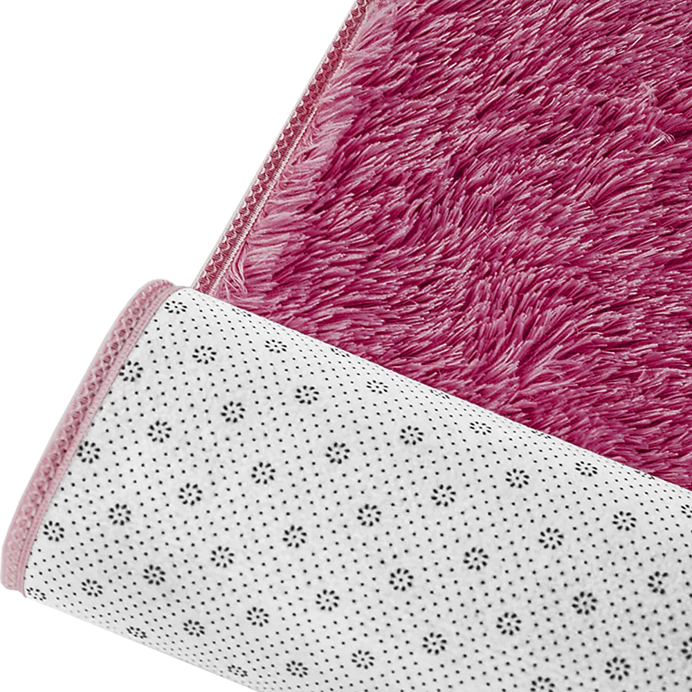 200x140cm Floor Rugs Large Shaggy Rug Area Carpet Bedroom Living Room Mat - Burgundy - Mekamart Australia