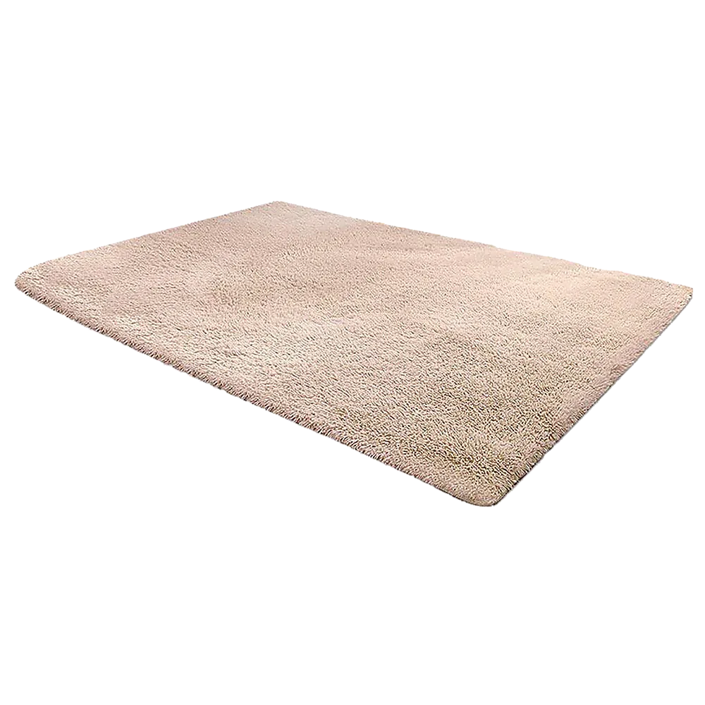 200x140cm Floor Rugs Large Shaggy Rug Area Carpet Bedroom Living Room Mat - Beige - Mekamart Australia