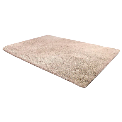 230x160cm Floor Rugs Large Shaggy Rug Area Carpet Bedroom Living Room Mat - Beige - Mekamart Australia