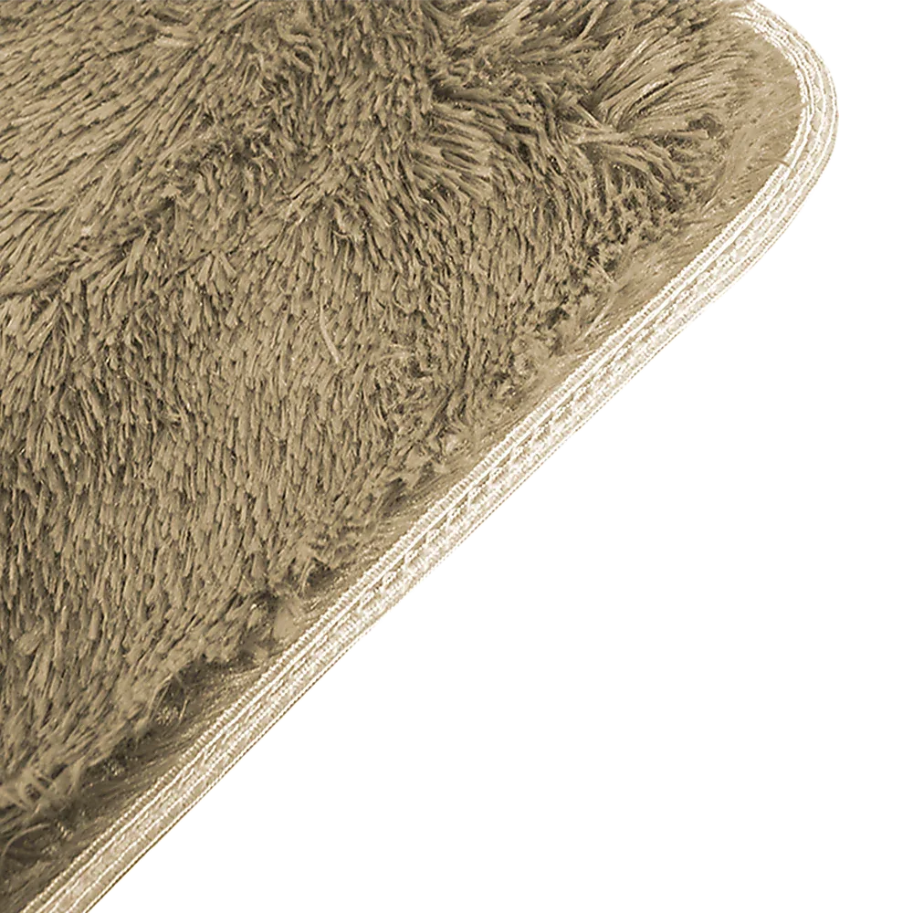 230x160cm Floor Rugs Large Shaggy Rug Area Carpet Bedroom Living Room Mat - Beige - Mekamart Australia