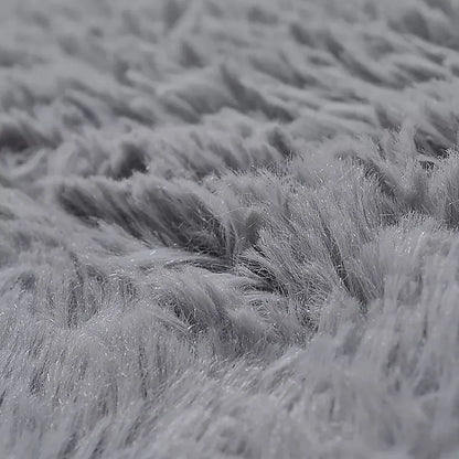 200x140cm Floor Rugs Large Shaggy Rug Area Carpet Bedroom Living Room Mat - Grey - Mekamart Australia