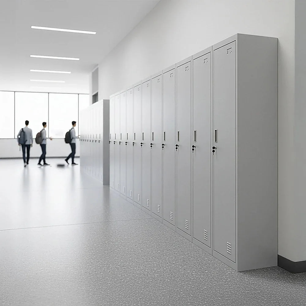 One-Door Office Gym Shed Clothing Locker Cabinet - Mekamart Australia