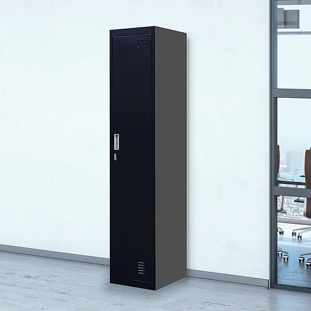 One-Door Office Gym Shed Clothing Locker Cabinet - Mekamart Australia
