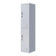 2-Door Vertical Locker for Office Gym Shed School Home Storage - Mekamart Australia