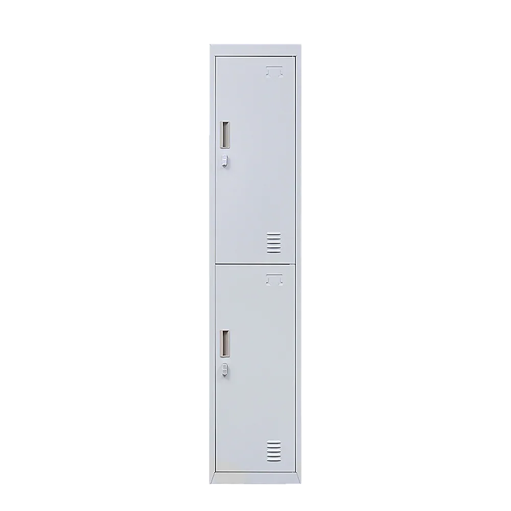 2-Door Vertical Locker for Office Gym Shed School Home Storage - Mekamart Australia