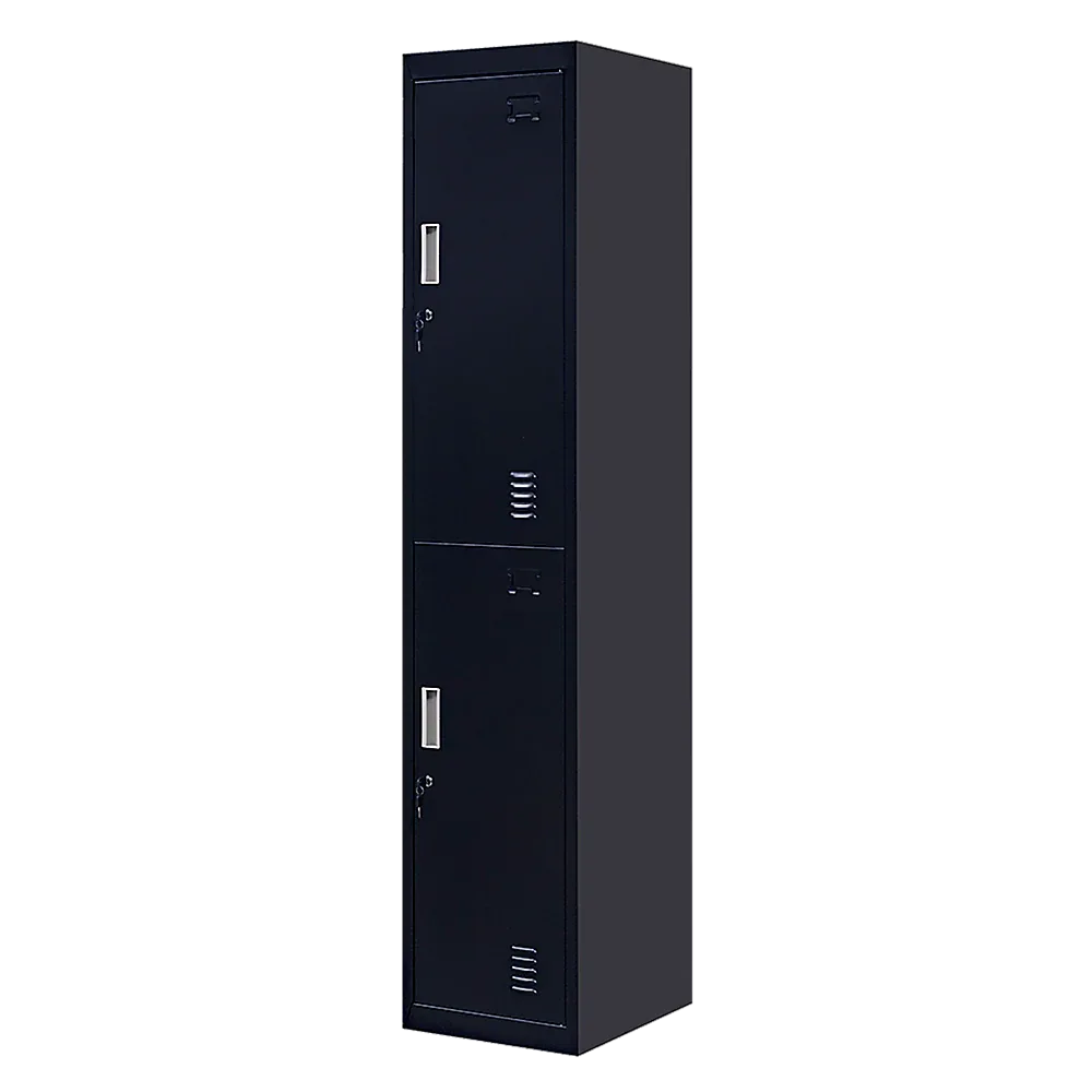 2-Door Vertical Locker for Office Gym Shed School Home Storage - Mekamart Australia