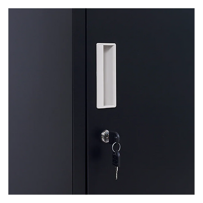 2-Door Vertical Locker for Office Gym Shed School Home Storage - Mekamart Australia