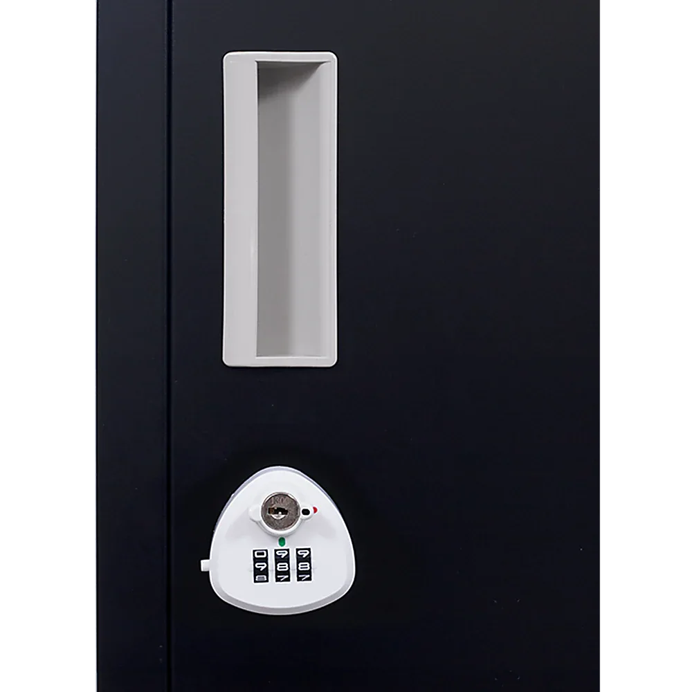 2-Door Vertical Locker for Office Gym Shed School Home Storage - Mekamart Australia