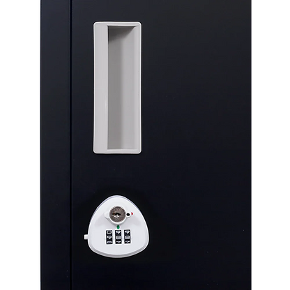 2-Door Vertical Locker for Office Gym Shed School Home Storage - Mekamart Australia
