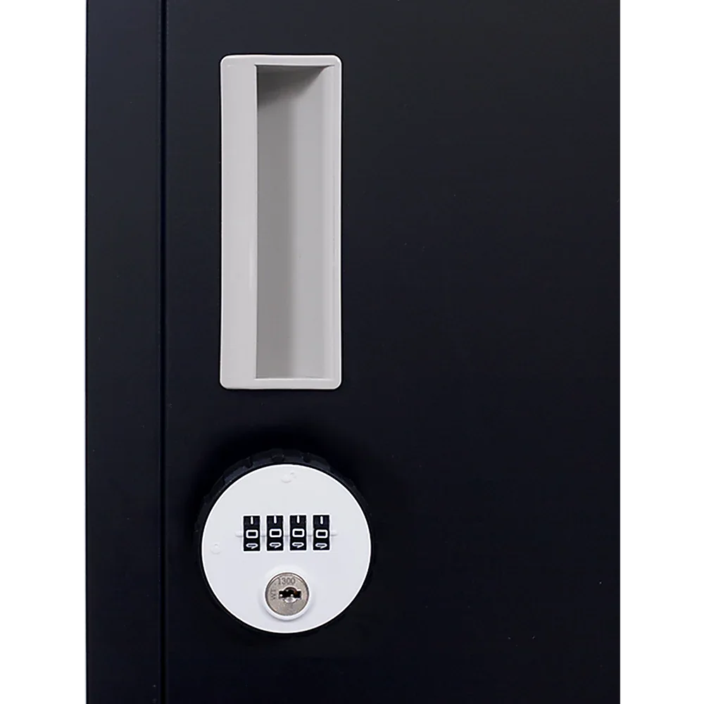 2-Door Vertical Locker for Office Gym Shed School Home Storage - Mekamart Australia