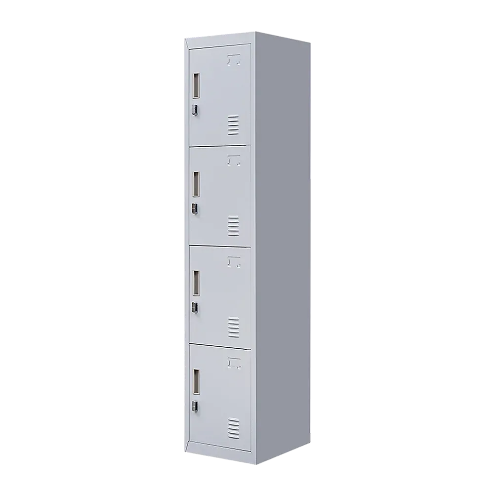 4-Door Vertical Locker for Office Gym Shed School Home Storage - Mekamart Australia