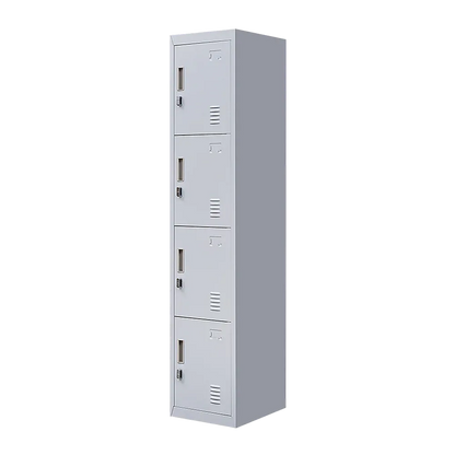 4-Door Vertical Locker for Office Gym Shed School Home Storage - Mekamart Australia