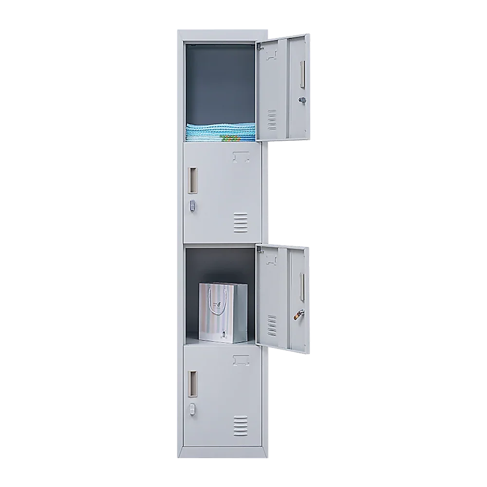 4-Door Vertical Locker for Office Gym Shed School Home Storage - Mekamart Australia