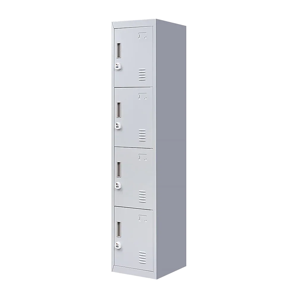 4-Door Vertical Locker for Office Gym Shed School Home Storage - Mekamart Australia