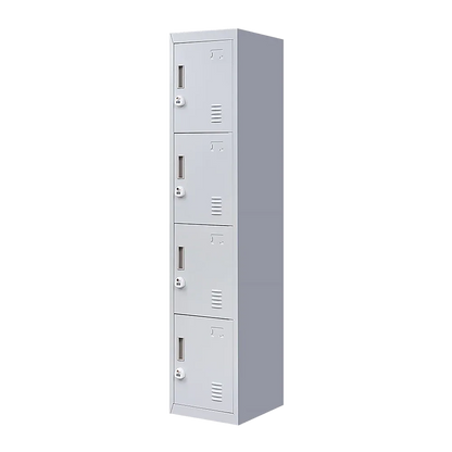 4-Door Vertical Locker for Office Gym Shed School Home Storage - Mekamart Australia