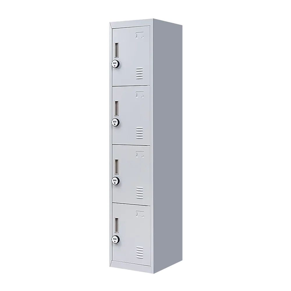 4-Door Vertical Locker for Office Gym Shed School Home Storage - Mekamart Australia