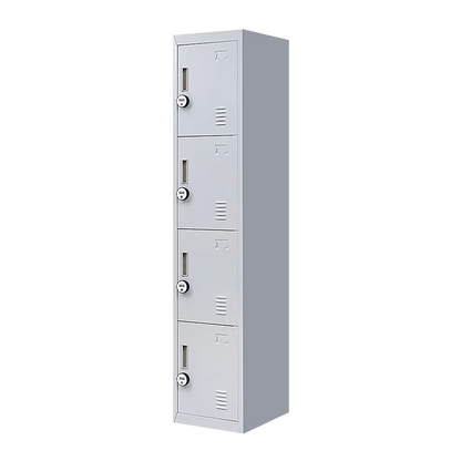 4-Door Vertical Locker for Office Gym Shed School Home Storage - Mekamart Australia
