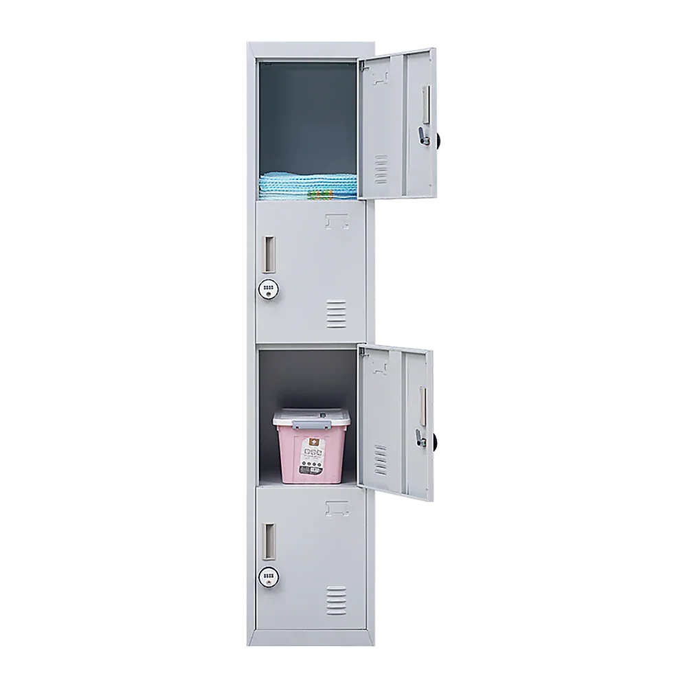 4-Door Vertical Locker for Office Gym Shed School Home Storage - Mekamart Australia