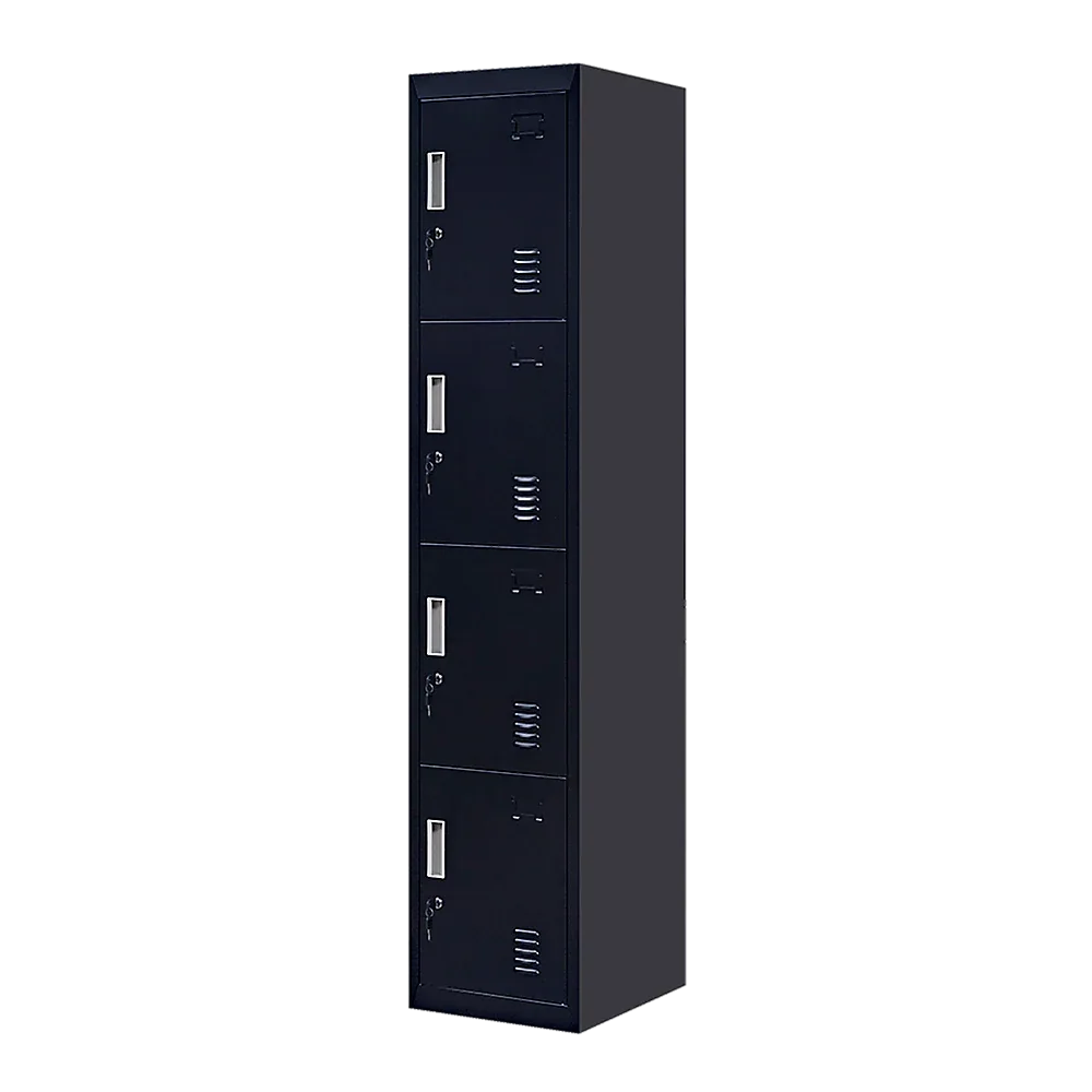 4-Door Vertical Locker for Office Gym Shed School Home Storage - Mekamart Australia