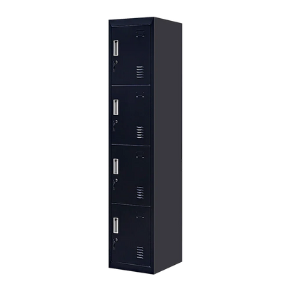 4-Door Vertical Locker for Office Gym Shed School Home Storage - Mekamart Australia